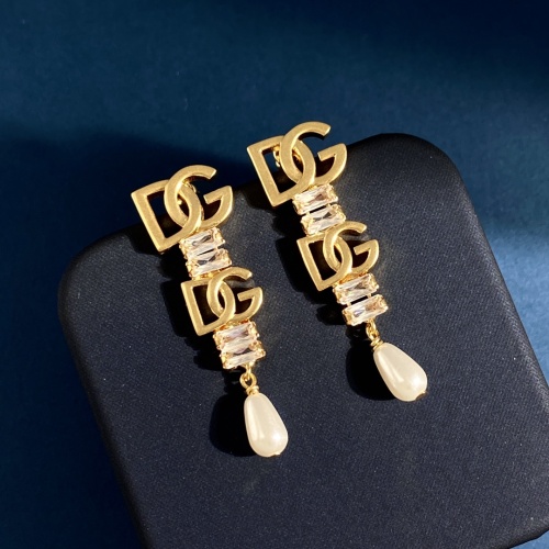 Dolce &amp; Gabbana D&amp;G Earrings For Women #1051822 $32.00 USD, Wholesale Replica Dolce &amp; Gabbana D&amp;G Earrings