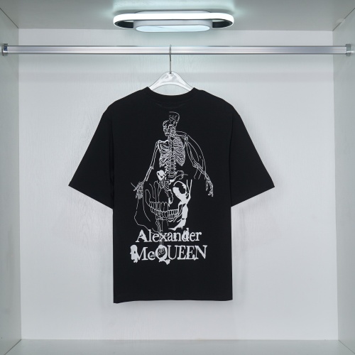 Alexander McQueen T-shirts Short Sleeved For Unisex #1051852 $27.00 USD, Wholesale Replica Alexander McQueen T-shirts