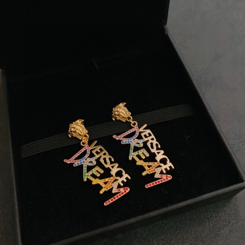 Replica Versace Earrings For Women #1051880 $34.00 USD for Wholesale