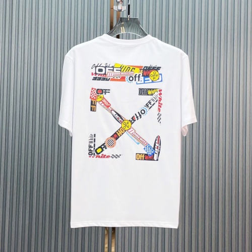 Off-White T-Shirts Short Sleeved For Unisex #1052001 $27.00 USD, Wholesale Replica Off-White T-Shirts