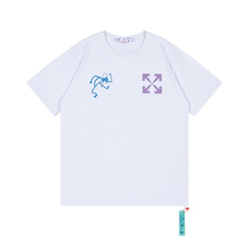 Off-White T-Shirts Short Sleeved For Unisex #1052011