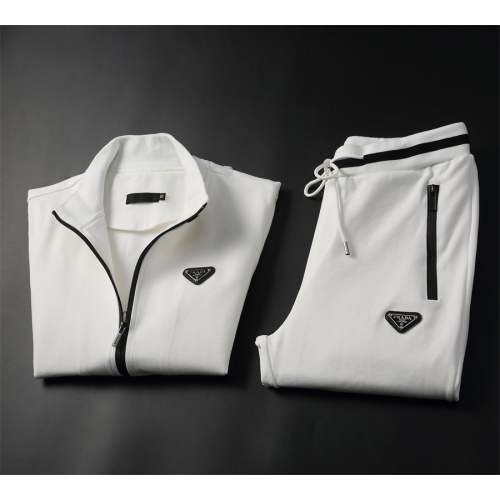 Replica Prada Tracksuits Long Sleeved For Men #1052033 $92.00 USD for Wholesale