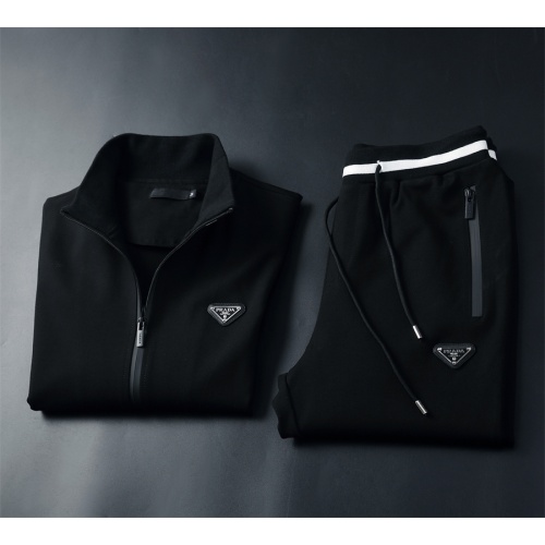 Replica Prada Tracksuits Long Sleeved For Men #1052034 $92.00 USD for Wholesale