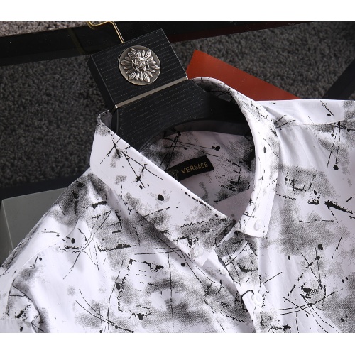 Replica Versace Shirts Long Sleeved For Men #1052091 $38.00 USD for Wholesale