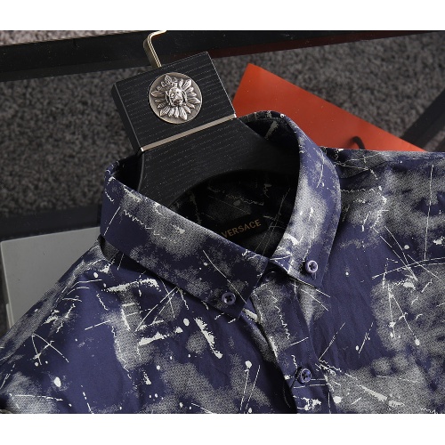 Replica Versace Shirts Long Sleeved For Men #1052093 $38.00 USD for Wholesale