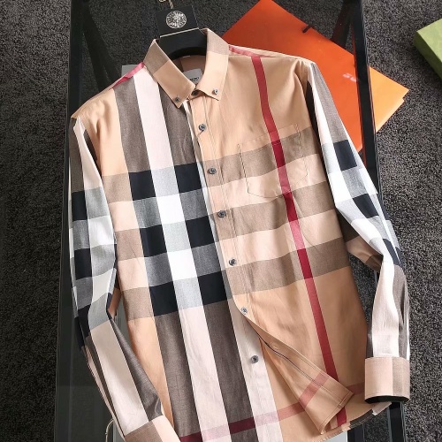 Burberry Shirts Long Sleeved For Men #1052171