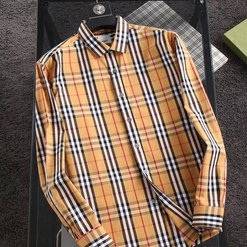 Burberry Shirts Long Sleeved For Men #1052188
