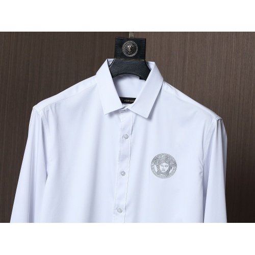 Replica Versace Shirts Long Sleeved For Men #1052270 $40.00 USD for Wholesale