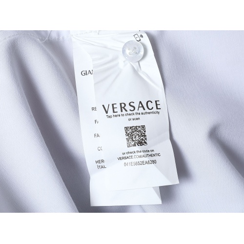 Replica Versace Shirts Long Sleeved For Men #1052270 $40.00 USD for Wholesale