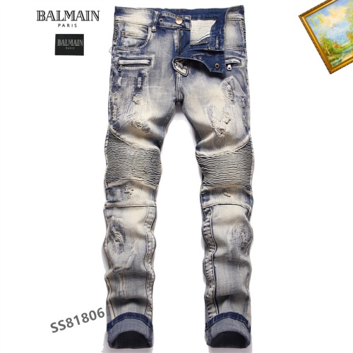 Balmain Jeans For Men #1052292 $48.00 USD, Wholesale Replica Balmain Jeans