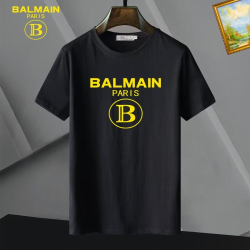 Balmain T-Shirts Short Sleeved For Men #1052345