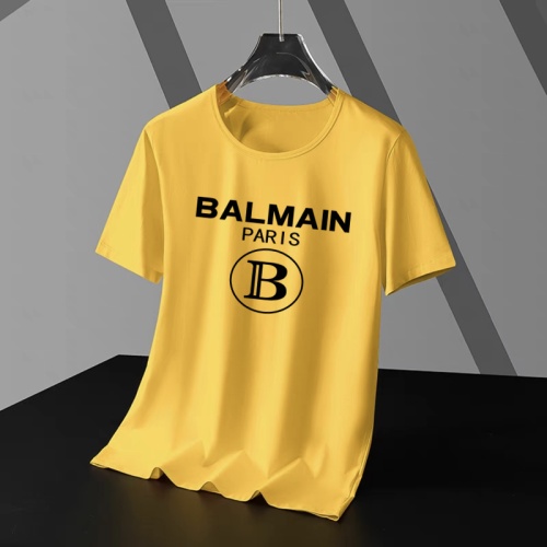 Balmain T-Shirts Short Sleeved For Men #1052347