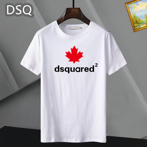 Dsquared T-Shirts Short Sleeved For Men #1052363 $25.00 USD, Wholesale Replica Dsquared T-Shirts