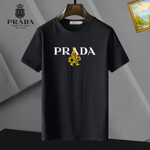 Prada T-Shirts Short Sleeved For Men #1052440