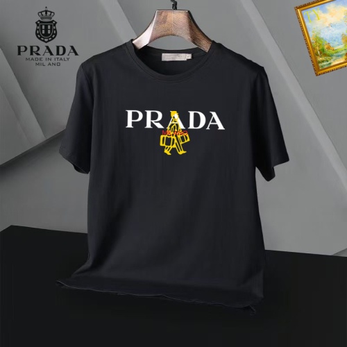 Replica Prada T-Shirts Short Sleeved For Men #1052440 $25.00 USD for Wholesale