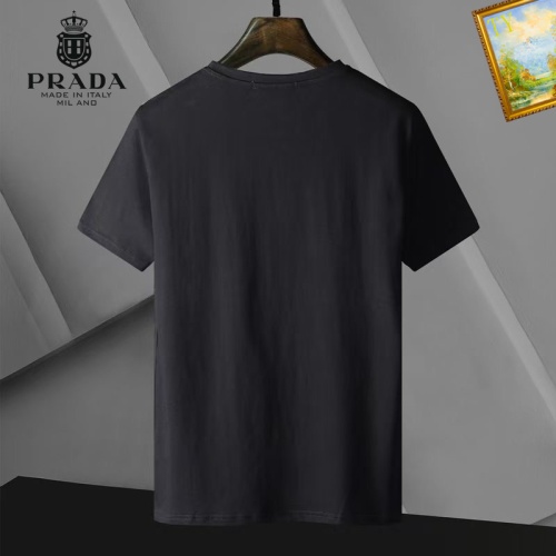 Replica Prada T-Shirts Short Sleeved For Men #1052440 $25.00 USD for Wholesale