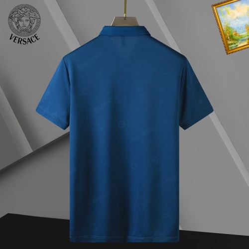 Replica Versace T-Shirts Short Sleeved For Men #1052446 $25.00 USD for Wholesale