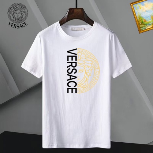 Versace T-Shirts Short Sleeved For Men #1052451 $25.00 USD, Wholesale Replica Versace T-Shirts