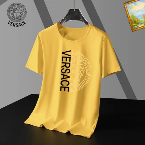 Versace T-Shirts Short Sleeved For Men #1052455 $25.00 USD, Wholesale Replica Versace T-Shirts
