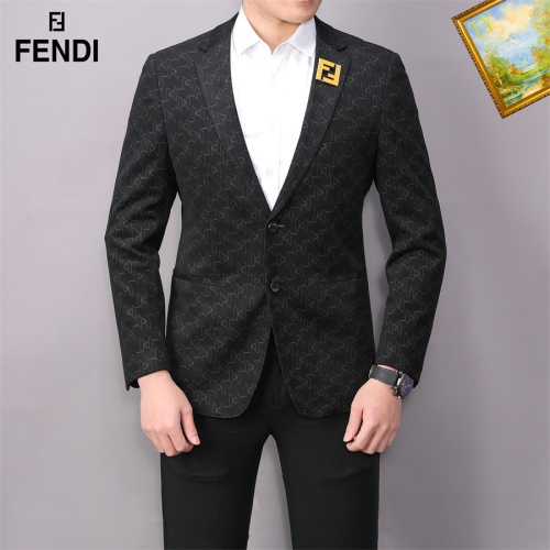 Fendi Jackets Long Sleeved For Men #1052478 $68.00 USD, Wholesale Replica Fendi Jackets