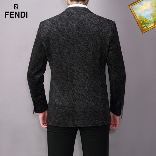 Replica Fendi Jackets Long Sleeved For Men #1052479 $68.00 USD for Wholesale