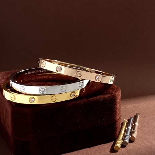 Replica Cartier Bracelets For Couples For Unisex #1052763 $32.00 USD for Wholesale