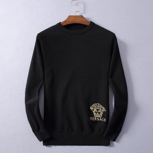 Versace Sweaters Long Sleeved For Men #1052858 $42.00 USD, Wholesale Replica Versace Sweaters