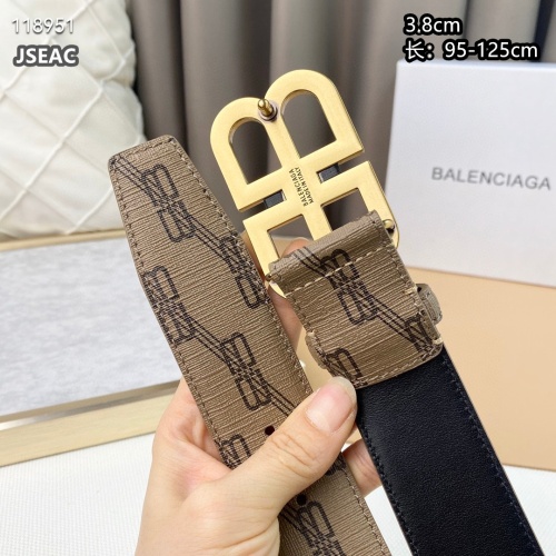 Replica Balenciaga AAA Quality Belts For Men #1052988 $52.00 USD for Wholesale