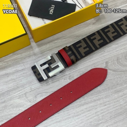 Replica Fendi AAA Quality Belts For Men #1053035 $60.00 USD for Wholesale