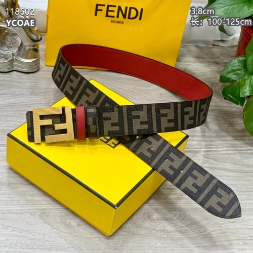 Fendi AAA Quality Belts For Men #1053036 $60.00 USD, Wholesale Replica Fendi AAA Quality Belts
