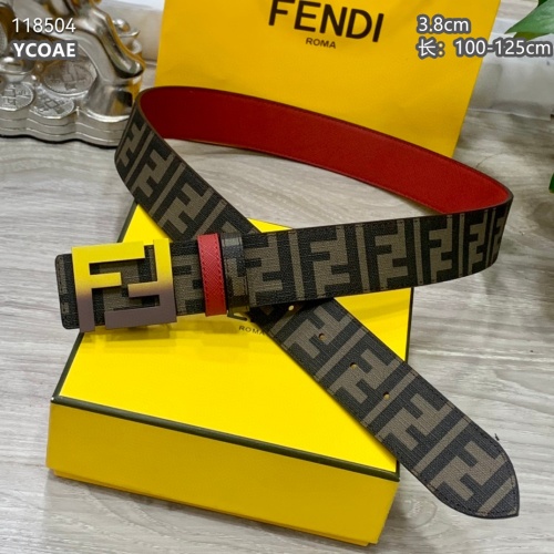 Fendi AAA Quality Belts For Men #1053037 $60.00 USD, Wholesale Replica Fendi AAA Quality Belts