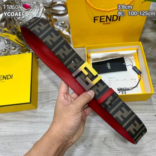 Replica Fendi AAA Quality Belts For Men #1053037 $60.00 USD for Wholesale