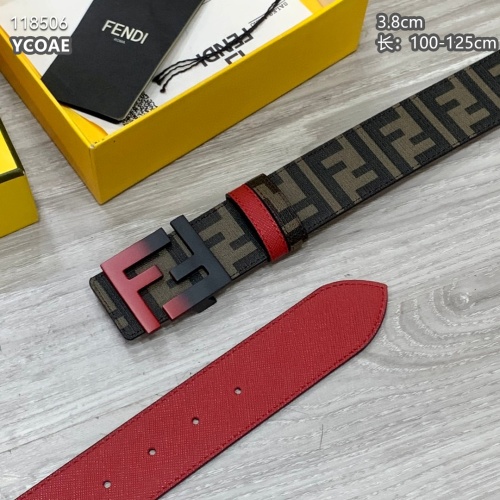 Replica Fendi AAA Quality Belts For Men #1053038 $60.00 USD for Wholesale
