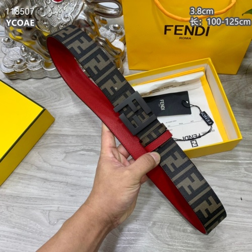 Replica Fendi AAA Quality Belts For Men #1053039 $60.00 USD for Wholesale