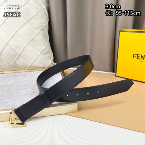 Replica Fendi AAA Quality Belts For Women #1053040 $52.00 USD for Wholesale