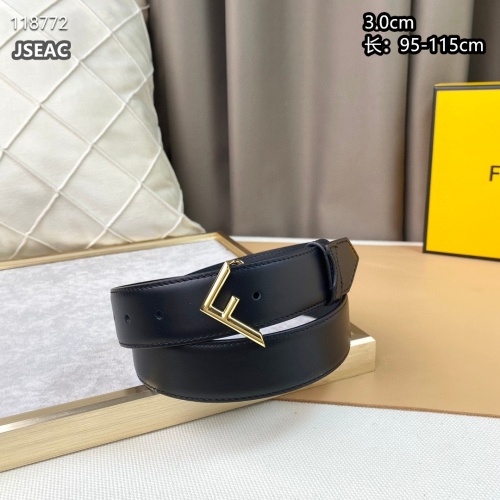 Replica Fendi AAA Quality Belts For Women #1053040 $52.00 USD for Wholesale