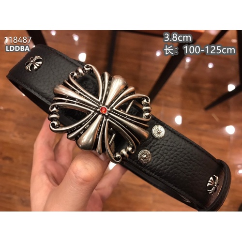 Replica Chrome Hearts AAA Quality Belts For Men #1053047 $80.00 USD for Wholesale