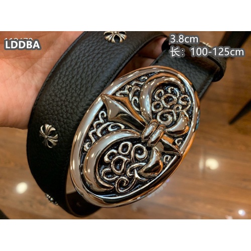 Replica Chrome Hearts AAA Quality Belts For Men #1053057 $82.00 USD for Wholesale