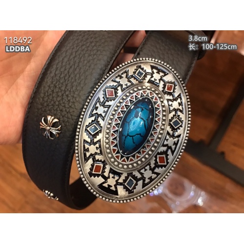 Replica Chrome Hearts AAA Quality Belts For Men #1053059 $82.00 USD for Wholesale