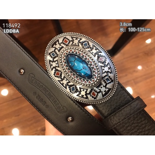 Replica Chrome Hearts AAA Quality Belts For Men #1053059 $82.00 USD for Wholesale