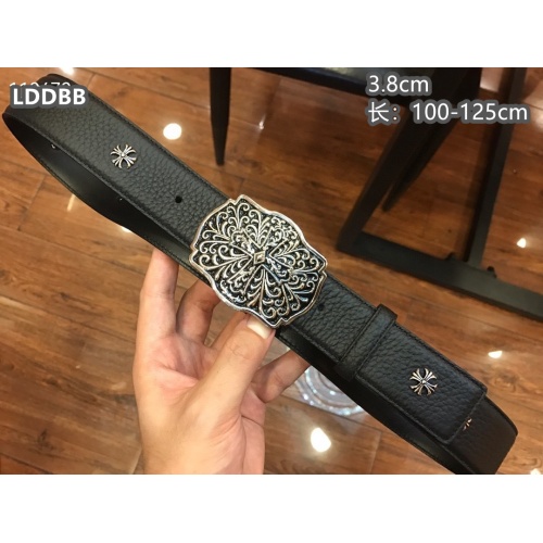 Replica Chrome Hearts AAA Quality Belts For Men #1053062 $85.00 USD for Wholesale