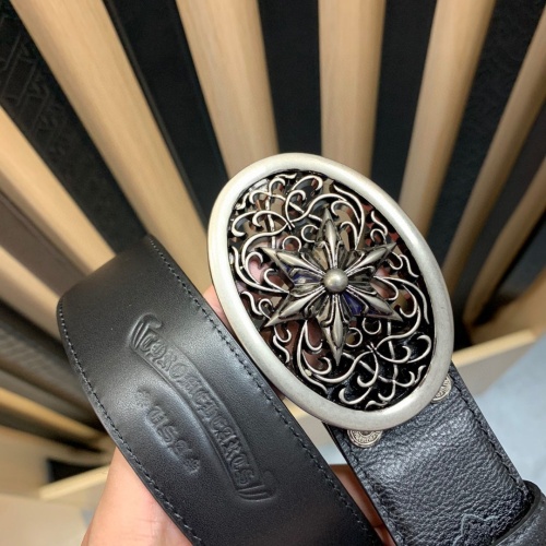 Replica Chrome Hearts AAA Quality Belts For Men #1053066 $102.00 USD for Wholesale