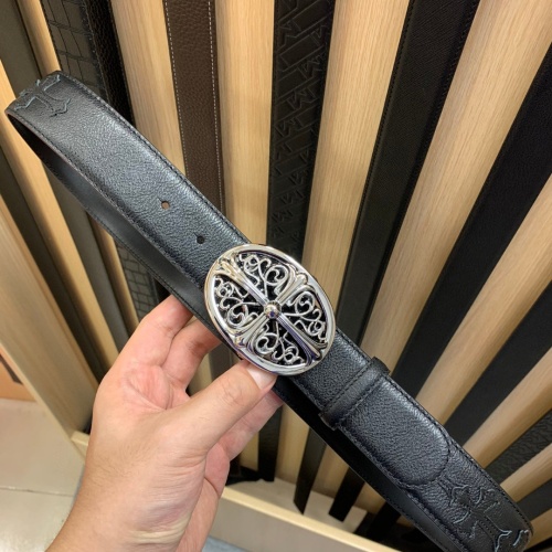 Replica Chrome Hearts AAA Quality Belts For Men #1053069 $105.00 USD for Wholesale