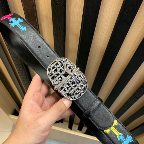 Replica Chrome Hearts AAA Quality Belts For Men #1053075 $112.00 USD for Wholesale