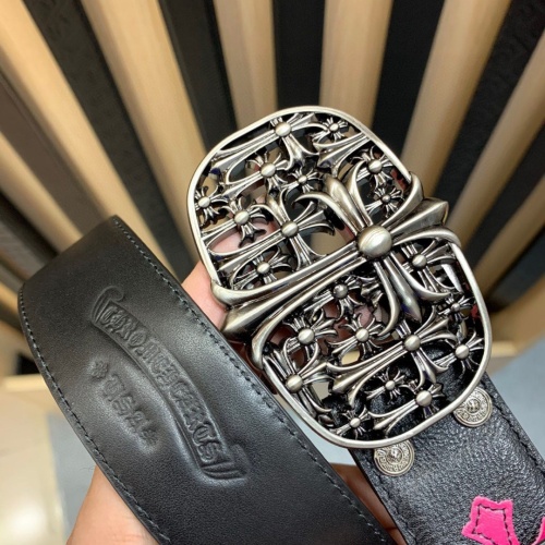 Replica Chrome Hearts AAA Quality Belts For Men #1053076 $112.00 USD for Wholesale