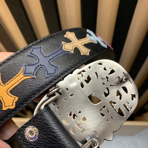 Replica Chrome Hearts AAA Quality Belts For Men #1053076 $112.00 USD for Wholesale