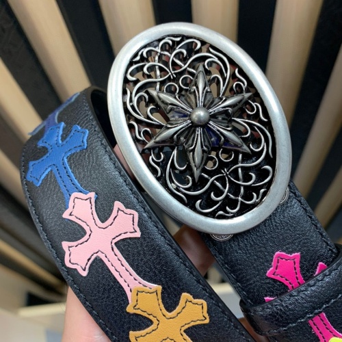 Replica Chrome Hearts AAA Quality Belts For Men #1053081 $112.00 USD for Wholesale