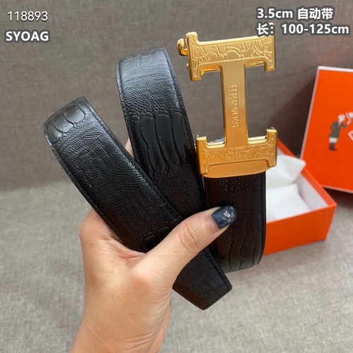 Replica Hermes AAA Quality Belts For Men #1053127 $64.00 USD for Wholesale