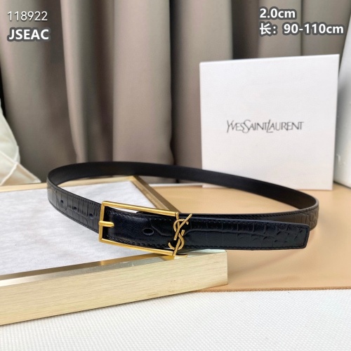 Replica Yves Saint Laurent AAA Quality Belts For Women #1053141 $52.00 USD for Wholesale