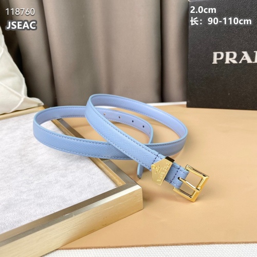 Replica Prada AAA Quality Belts For Women #1053371 $52.00 USD for Wholesale